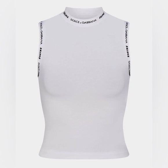 D&G X SKIMS MOCK NECK TANK